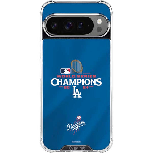 2024 World Series Champions Los Angeles Dodgers Google Pixel 10 Pro XL Clear Case